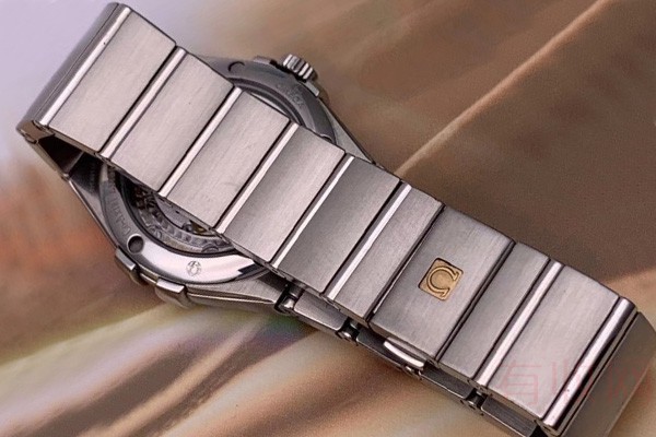 欧米茄星座系列男士钢款自动机械腕表表带