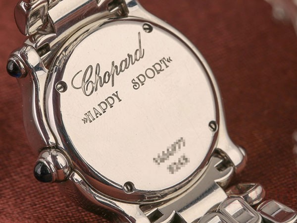 萧邦HAPPY DIAMONDS系列278250-3006腕表表盘背部展示