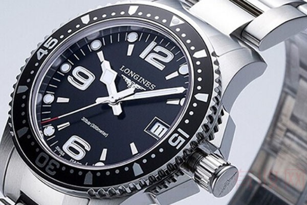 浪琴康卡斯潜水系列L3.340.4.56.6男士石英手表