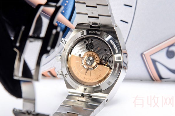 江诗丹顿纵横四海系列5500V手表背面图