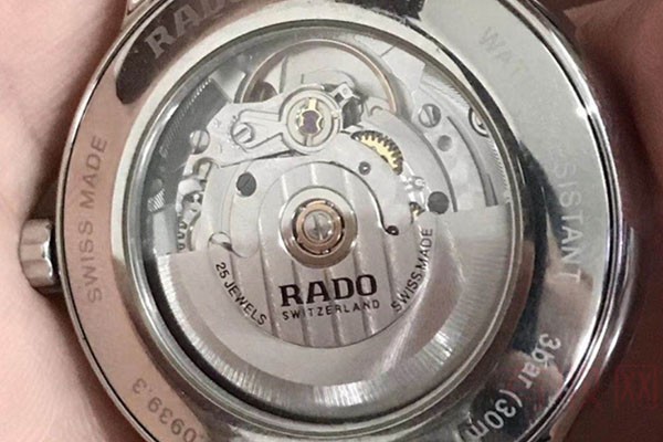 雷达瑞士手表晶萃系列自动机械男表R30939103背面