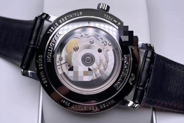 万宝龙传统系列U0112609手表背面图