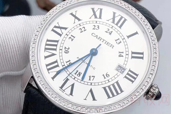 99新的二手卡地亚男人式手表回收多少钱