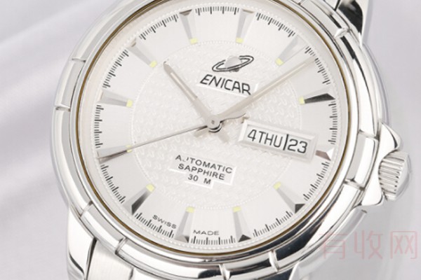 enicar老手表回收价格还能达到半价吗