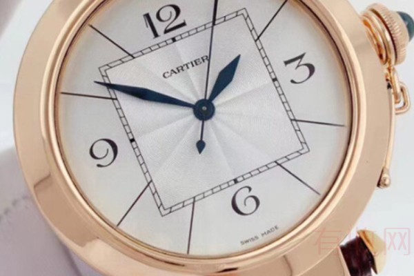 卡地亚帕莎18K纯金手表回收价格一般是多少